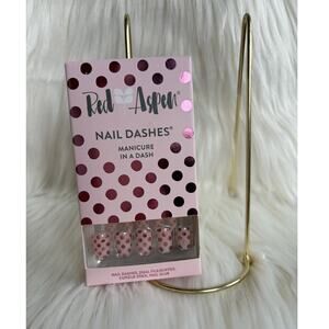 Red Aspen Nail Dashes- LIMITED EDITION Dash Away (short, square nails)